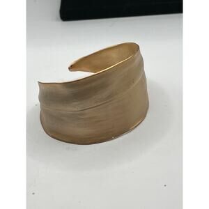 Michael Michaud Cordyline Cuff Bracelet - Gold Plated